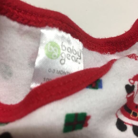 Baby Girl Santa Holiday Outfit - Size 0-3 Months - Picture 5 of 6